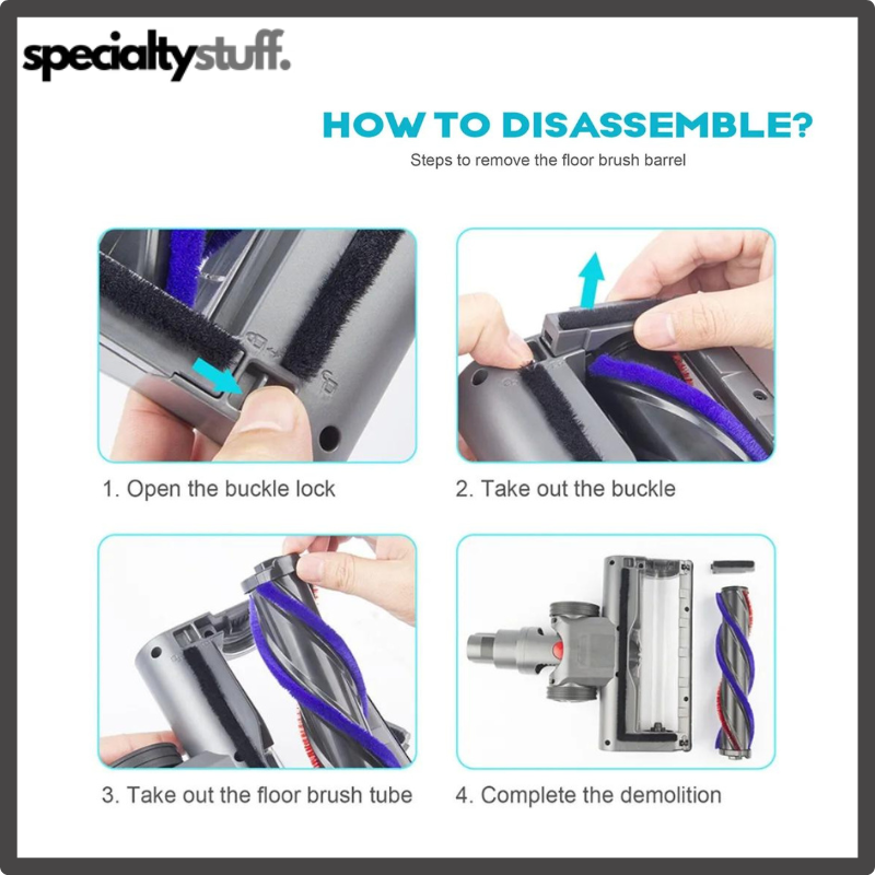 Brush Head Floor Vacuum Cleaner