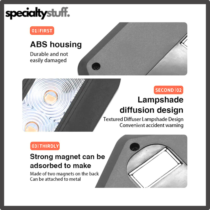 LED Magnetic Car Warning Lights