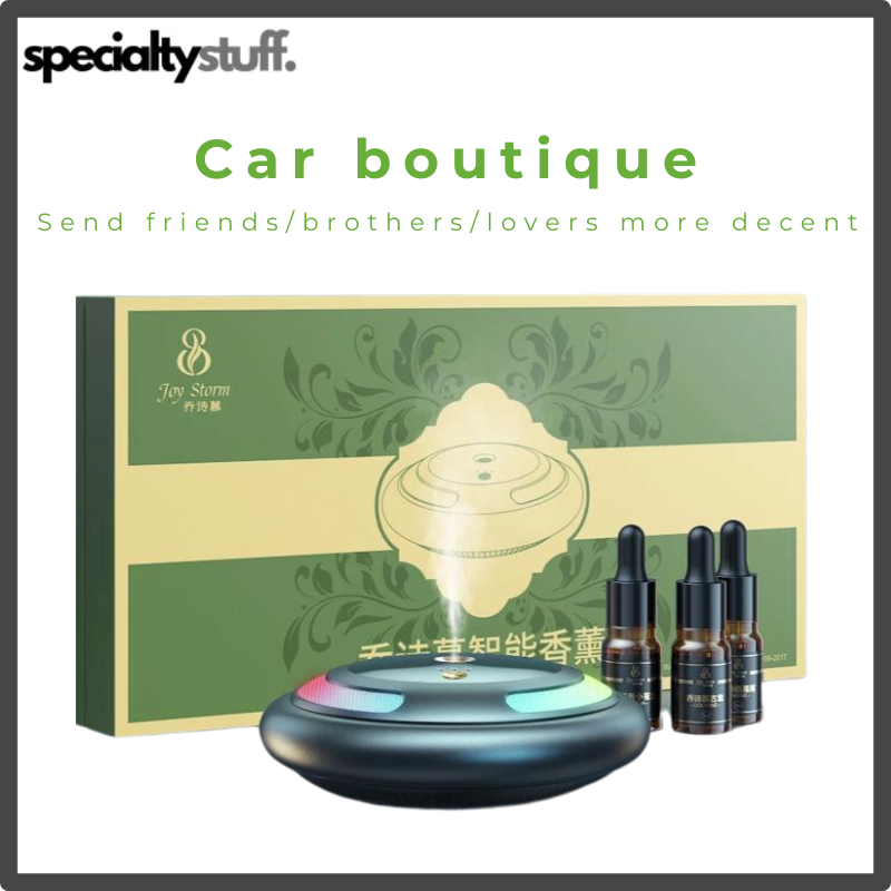 LED light Car Air Purifier