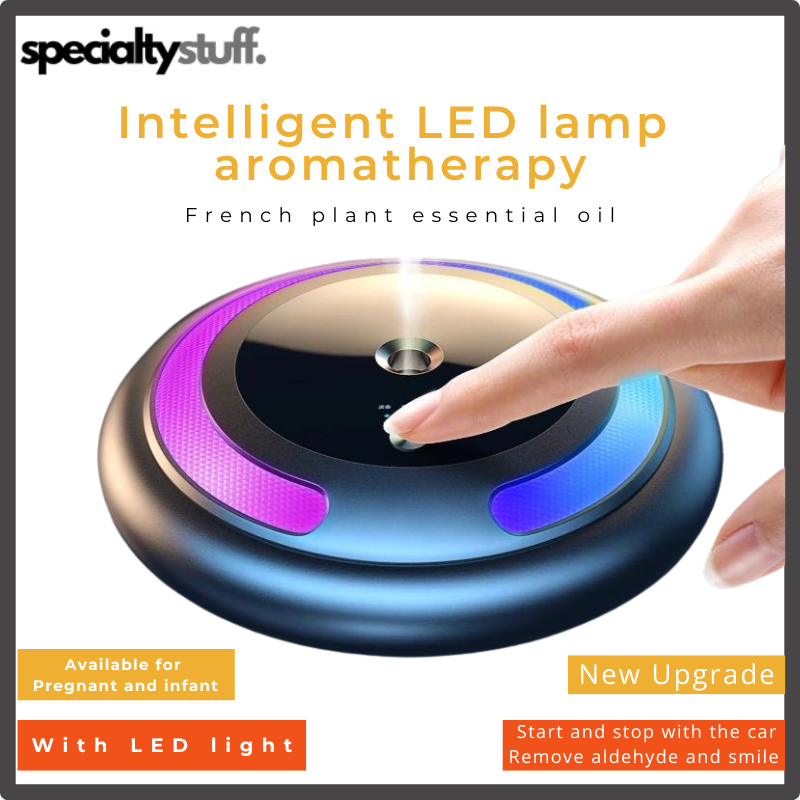LED light Car Air Purifier