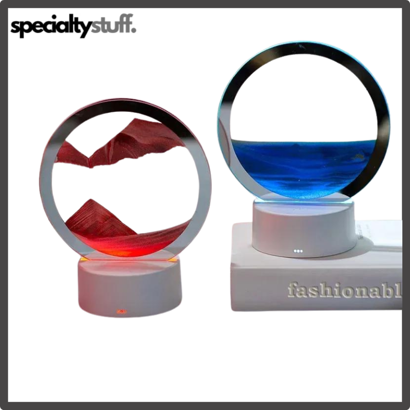 Table Lamp Moving Sand Art