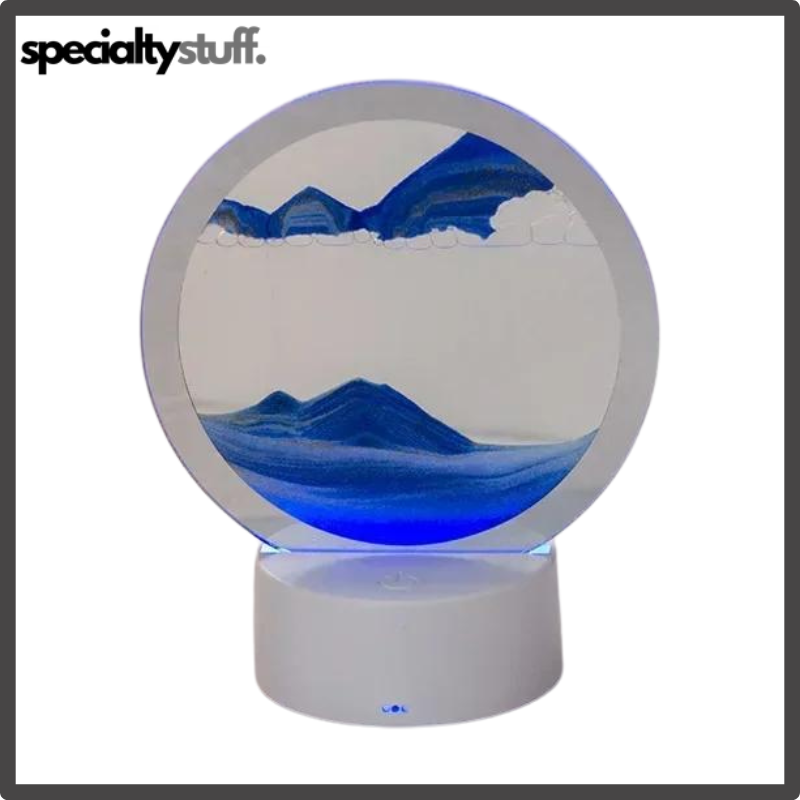 Table Lamp Moving Sand Art