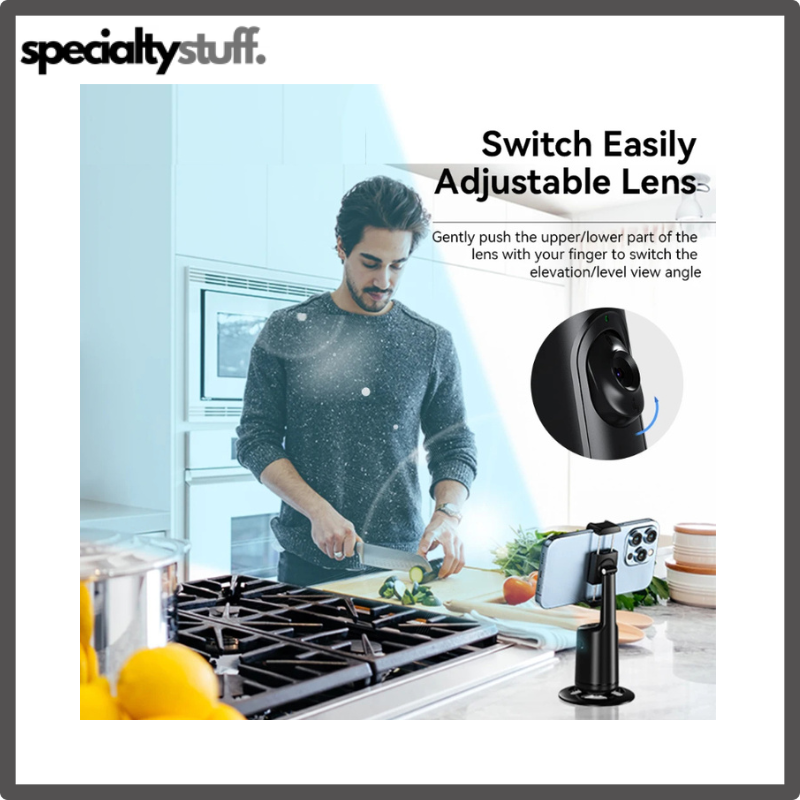 Tripod 360° Auto Rotation Face-Tracking