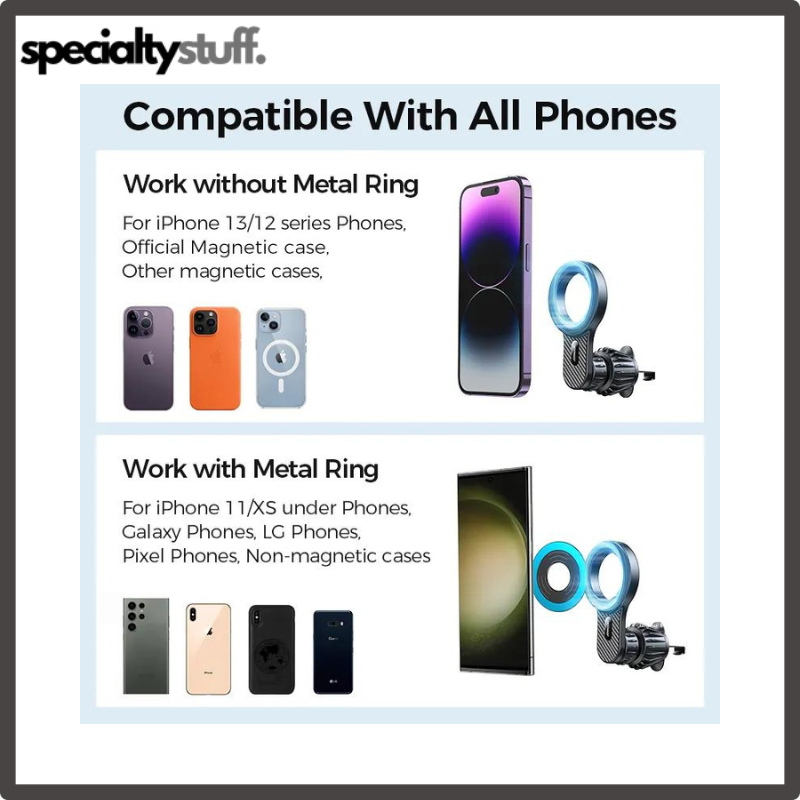 Universal Magnetic Car Phone Holder
